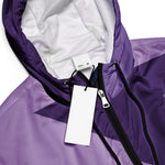 Grape Cropped Windbreaker