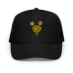 Puff Brainy Logo Trucker (Yellow)