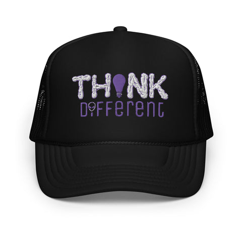 Embroidered TD Trucker (Purple)