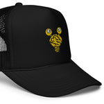 Puff Brainy Logo Trucker (Yellow)