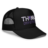 Embroidered TD Trucker (Purple)