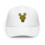 Puff Brainy Logo Trucker (Yellow)