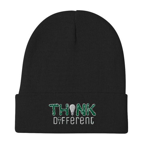 “Think Different” Green Beanie