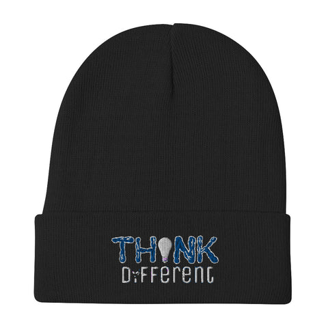 ”Think Different” Blue Beanie