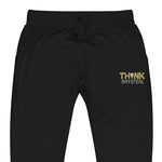 "Think Different" Fleece Sweats (Yellow Embroidery)