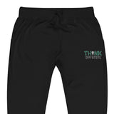 "Think Different" Fleece Sweats (Green Embroidery)