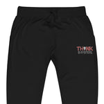 "Think Different" Fleece Sweats (Red Embroidery)