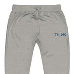 "Think Different" Fleece Sweats (Blue Embroidery)