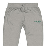 "Think Different" Fleece Sweats (Green Embroidery)