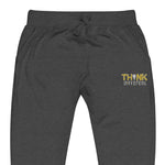 "Think Different" Fleece Sweats (Yellow Embroidery)