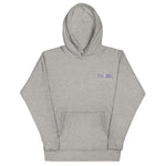 "Think Different" Hoodie (Purple Embroidery)