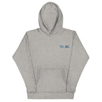 "Think Different" Hoodie (Blue Embroidery)